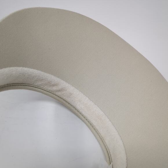 Ha Golf Sun Visor Cap Beige One Size Lightweight Outdoor Blank Cotton - Picture 8 of 9